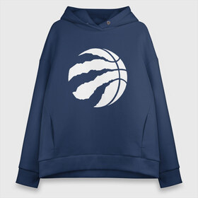 Женское худи Oversize хлопок с принтом Toronto Raptors W в городе Новоалтайск, френч-терри — 70% хлопок, 30% полиэстер. Мягкий теплый начес внутри —100% хлопок | боковые карманы, эластичные манжеты и нижняя кромка, капюшон на магнитной кнопке | nba | raptors | toronto | toronto raptors | баскетбол | нба | рэпторс | торонто | торонто рэпторс