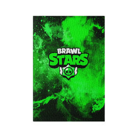 Обложка для паспорта матовая кожа с принтом BRAWL STARS в городе Новоалтайск, натуральная матовая кожа | размер 19,3 х 13,7 см; прозрачные пластиковые крепления | android | brawl stars | crow | games | leon | mobile game | stars | бравл старс | ворон | игры | леон | мобильные игры