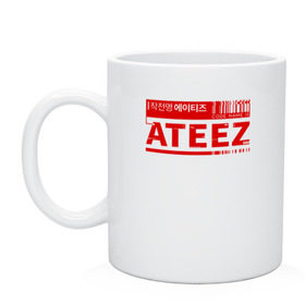 Кружка с принтом Ateez в городе Новоалтайск, керамика | объем — 330 мл, диаметр — 80 мм. Принт наносится на бока кружки, можно сделать два разных изображения | ateez | atiny | destiny | k pop | kpop | kq fellaz | атеез | атез | атэз | ёсан | к поп | кпоп | минки | сан | сонхва | тин поп | уён | хонджун | чонхо | эйтиз | эйтини | юнхо