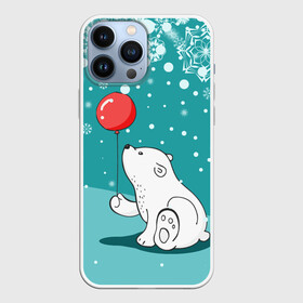 Чехол для iPhone 13 Pro Max с принтом North bear в городе Новоалтайск,  |  | Тематика изображения на принте: happy new year | santa | дед мороз | каникулы | мороз | новогодний свитер | новый год | оливье | праздник | рождество | санта клаус | свитер новогодний | снег | снегурочка | снежинки