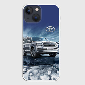 Чехол для iPhone 13 mini с принтом Land Cruiser 200 в городе Новоалтайск,  |  | land cruiser 200 | toyota | авто | автомобиль | автопробег | автоспорт | антарктида | арктика | внедорожники | ралли | спорткар | экстрим