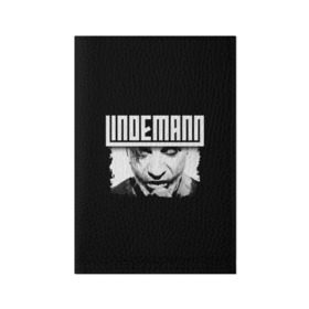 Обложка для паспорта матовая кожа с принтом Lindemann в городе Новоалтайск, натуральная матовая кожа | размер 19,3 х 13,7 см; прозрачные пластиковые крепления | Тематика изображения на принте: lindemann | metall | till | линдеманн | металл | тиль | тиль линдеманн