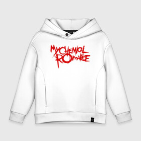 Детское худи Oversize хлопок с принтом My Chemical Romance в городе Новоалтайск, френч-терри — 70% хлопок, 30% полиэстер. Мягкий теплый начес внутри —100% хлопок | боковые карманы, эластичные манжеты и нижняя кромка, капюшон на магнитной кнопке | Тематика изображения на принте: gerard way | mcr | my chemical romance | альтернативный | группа | джерард уэй | май кемикал романс | мкр | мой химический роман | мхр | мцр | панк | поп | поппанк | рок | рэй торо