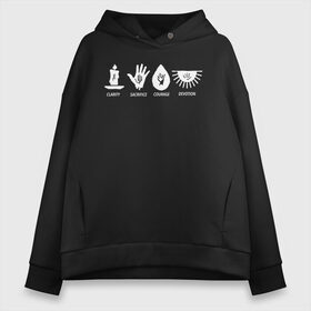 Женское худи Oversize хлопок с принтом My Chemical Romance в городе Новоалтайск, френч-терри — 70% хлопок, 30% полиэстер. Мягкий теплый начес внутри —100% хлопок | боковые карманы, эластичные манжеты и нижняя кромка, капюшон на магнитной кнопке | gerard way | mcr | my chemical romance | альтернативный | группа | джерард уэй | май кемикал романс | мкр | мой химический роман | мхр | мцр | панк | поп | поппанк | рок | рэй торо
