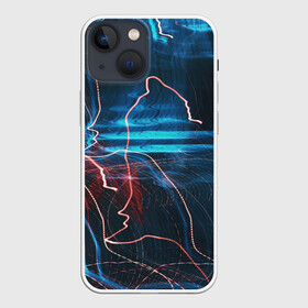 Чехол для iPhone 13 mini с принтом Freeze Light digital art в городе Новоалтайск,  |  | art | digital | freeze | light | абстракция | арт | искусство | линии | полосы | цифровое | цифровой