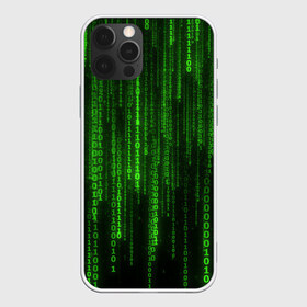 Чехол для iPhone 12 Pro Max с принтом Компьютерный язык в городе Новоалтайск, Силикон |  | единицы | код | матрица | нули | программа