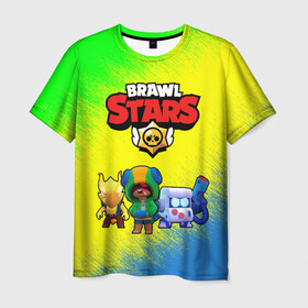 Мужская футболка 3D с принтом Brawl Stars Leon 8-bit Crow в городе Новоалтайск, 100% полиэфир | прямой крой, круглый вырез горловины, длина до линии бедер | brawl stars | brawl stars 8 bit | brawl stars crow | brawl stars crow phoenix | brawl stars leon | brawl stars leon shark | brawl stars robot spike | brawl stars spike | бравл старс | бравла старс | браво старс | персонажи brawl stars