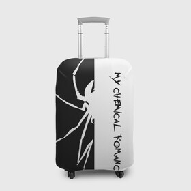 Чехол для чемодана 3D с принтом My Chemical Romance в городе Новоалтайск, 86% полиэфир, 14% спандекс | двустороннее нанесение принта, прорези для ручек и колес | gerard way | mcr | my chemical romance | альтернативный | группа | джерард уэй | май кемикал романс | мкр | мой химический роман | мхр | мцр | панк | поп | поппанк | рок | рэй торо