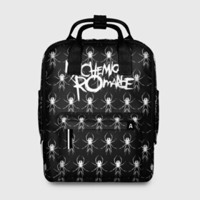 Женский рюкзак 3D с принтом My Chemical Romance в городе Новоалтайск, 100% полиэстер | лямки с регулируемой длиной, сверху ручки, чтобы рюкзак нести как сумку. Основное отделение закрывается на молнию, как и внешний карман. Внутри два дополнительных кармана, один из которых закрывается на молнию. По бокам два дополнительных кармашка, куда поместится маленькая бутылочка
 | Тематика изображения на принте: gerard way | mcr | my chemical romance | альтернативный | группа | джерард уэй | май кемикал романс | мкр | мой химический роман | мхр | мцр | панк | поп | поппанк | рок | рэй торо