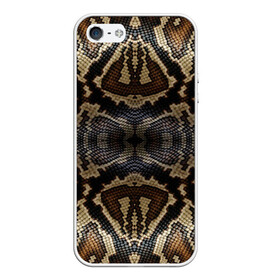 Чехол для iPhone 5/5S матовый с принтом Snakeskin в городе Новоалтайск, Силикон | Область печати: задняя сторона чехла, без боковых панелей | animals | cold blooded animal | snake | snakeskin | textures. | животное | животные | змеиная кожа | змея | текстуры | хладнокровное