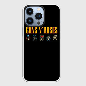 Чехол для iPhone 13 Pro с принтом Guns n roses в городе Новоалтайск,  |  | axl rose | geffen records | gnr | guns | rock | roses | slash | гансы | пистолеты | розы | рок | слеш | эксл роуз