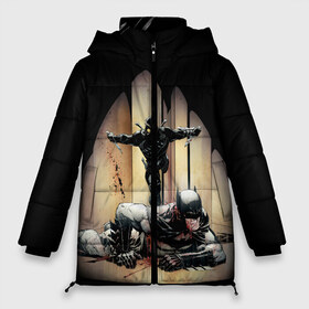 Женская зимняя куртка 3D с принтом Batman Night of the Owls в городе Новоалтайск, верх — 100% полиэстер; подкладка — 100% полиэстер; утеплитель — 100% полиэстер | длина ниже бедра, силуэт Оверсайз. Есть воротник-стойка, отстегивающийся капюшон и ветрозащитная планка. 

Боковые карманы с листочкой на кнопках и внутренний карман на молнии | batman | batman night of the owls | batman vs superman | bruce wayne | gotham | justice league | shtatbat