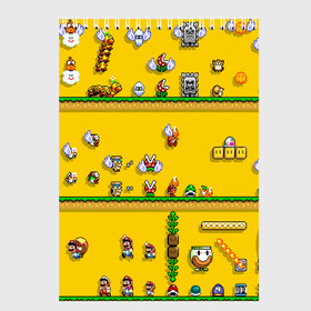 Скетчбук с принтом MARIO 2020 в городе Новоалтайск, 100% бумага
 | 48 листов, плотность листов — 100 г/м2, плотность картонной обложки — 250 г/м2. Листы скреплены сверху удобной пружинной спиралью | Тематика изображения на принте: concept art | enemies | first level | fungus | game art | kirbys adventure | luigi’s mansion | mario | mario bros | minimalism | pixels | super mario | super mario 2 | марио