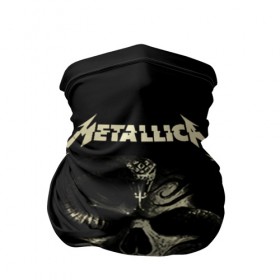 Бандана-труба 3D с принтом Metallica в городе Новоалтайск, 100% полиэстер, ткань с особыми свойствами — Activecool | плотность 150‒180 г/м2; хорошо тянется, но сохраняет форму | heavy metal | metal | metallica | гитара | группы | метал | металлика | музыка | рок | трэш метал | хєви метал
