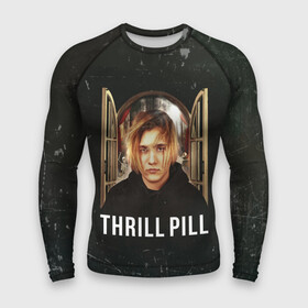 Мужской рашгард 3D с принтом THRILL PILL   Грустная Песня в городе Новоалтайск,  |  | Тематика изображения на принте: fuelle | logo | music | noir | pil | pill | rap | raper | symbol | thril | thrill | tril | trill | дамб | лого | музыка | пил | пилл | рэп | рэппер | сам | символ | трил | трилл | тхрил | тхрилл | фотографии | щит