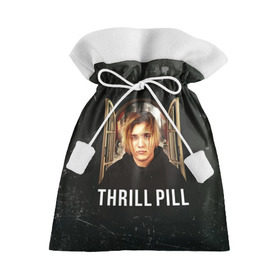Подарочный 3D мешок с принтом THRILL PILL - Грустная Песня в городе Новоалтайск, 100% полиэстер | Размер: 29*39 см | fuelle | logo | music | noir | pil | pill | rap | raper | symbol | thril | thrill | tril | trill | дамб | лого | музыка | пил | пилл | рэп | рэппер | сам | символ | трил | трилл | тхрил | тхрилл | фотографии | щит