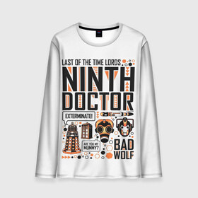 Мужской лонгслив 3D с принтом Doctor Who в городе Новоалтайск, 100% полиэстер | длинные рукава, круглый вырез горловины, полуприлегающий силуэт | bbc | dimension | dr who | jenna coleman | jodie whittaker | matt smith | relative | resolution | space | tardis | the doctor | time | галлифрей | джоди уиттакер | доктор кто | тардис