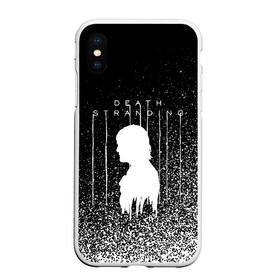 Чехол для iPhone XS Max матовый с принтом DEATH STRANDING в городе Новоалтайск, Силикон | Область печати: задняя сторона чехла, без боковых панелей | bridges uca | death stranded | death stranding | fragile express. | kojima productions | mikkelsen | void if tampered | кодзима гений | мадс миккельсен