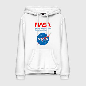Мужская толстовка с принтом Nasa (двухсторонняя) в городе Новоалтайск, френч-терри, мягкий теплый начес внутри (100% хлопок) | карман-кенгуру, эластичные манжеты и нижняя кромка, капюшон с подкладом и шнурком | Тематика изображения на принте: наса