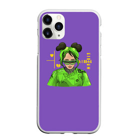 Чехол для iPhone 11 Pro матовый с принтом Billie Eilish Purple в городе Новоалтайск, Силикон |  | bad | bad guy | billi | billie | billie eilish | eilish | good girl | music | swag | айлиш | беляш | били | били айлиш | билли | билли айлиш | билли эйлиш | биляш | музка | певица | эйлиш