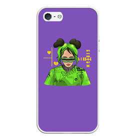 Чехол для iPhone 5/5S матовый с принтом Billie Eilish Purple в городе Новоалтайск, Силикон | Область печати: задняя сторона чехла, без боковых панелей | Тематика изображения на принте: bad | bad guy | billi | billie | billie eilish | eilish | good girl | music | swag | айлиш | беляш | били | били айлиш | билли | билли айлиш | билли эйлиш | биляш | музка | певица | эйлиш