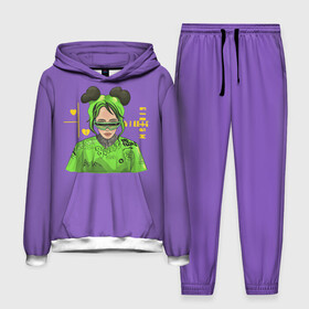 Мужской костюм 3D (с толстовкой) с принтом Billie Eilish Purple в городе Новоалтайск,  |  | Тематика изображения на принте: bad | bad guy | billi | billie | billie eilish | eilish | good girl | music | swag | айлиш | беляш | били | били айлиш | билли | билли айлиш | билли эйлиш | биляш | музка | певица | эйлиш