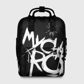 Женский рюкзак 3D с принтом My Chemical Romance в городе Новоалтайск, 100% полиэстер | лямки с регулируемой длиной, сверху ручки, чтобы рюкзак нести как сумку. Основное отделение закрывается на молнию, как и внешний карман. Внутри два дополнительных кармана, один из которых закрывается на молнию. По бокам два дополнительных кармашка, куда поместится маленькая бутылочка
 | Тематика изображения на принте: gerard way | mcr | my chemical romance | альтернативный | группа | джерард уэй | май кемикал романс | мкр | мой химический роман | мхр | мцр | панк | поп | поппанк | рок | рэй торо