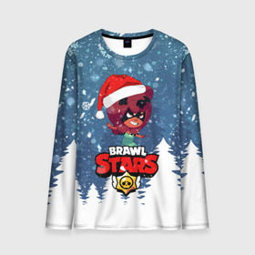 Мужской лонгслив 3D с принтом Новогодний Brawl Stars Nita #3 в городе Новоалтайск, 100% полиэстер | длинные рукава, круглый вырез горловины, полуприлегающий силуэт | Тематика изображения на принте: 2020 | brawl | brawl stars | christmas | new year | nita | stars | бравл старс | брол старс | нита | новогодний | новый год | рождество