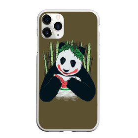 Чехол для iPhone 11 Pro матовый с принтом Panda в городе Новоалтайск, Силикон |  | animal | арбуз | бамбук | животное | панда