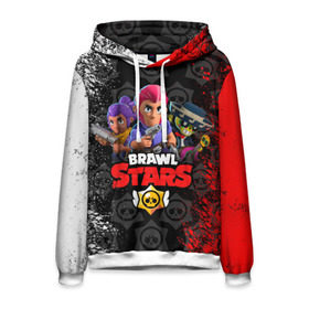 Мужская толстовка 3D с принтом Brawl Stars [9] в городе Новоалтайск, 100% полиэстер | двухслойный капюшон со шнурком для регулировки, мягкие манжеты на рукавах и по низу толстовки, спереди карман-кенгуру с мягким внутренним слоем. | android | brawl | brawl stars | clash | clash royale | game | royale | stars | андроид | игра | кольт | мобильные игры
