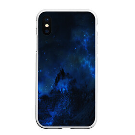 Чехол для iPhone XS Max матовый с принтом Космос в городе Новоалтайск, Силикон | Область печати: задняя сторона чехла, без боковых панелей | galaxy | nebula | space | star | абстракция | вселенная | галактика | звезда | звезды | космический | планеты