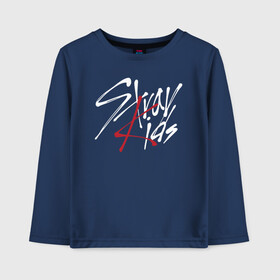 Детский лонгслив хлопок с принтом Stray Kids в городе Новоалтайск, 100% хлопок | круглый вырез горловины, полуприлегающий силуэт, длина до линии бедер | 3racha | i.n | jyp nation | k pop | kpop | skz | stray kids | к поп | кпоп | ли ноу | скз | страй кидс | стрэй кидс | сынмина | уджин | феликса | хана | хёнджина | чана | чанбина
