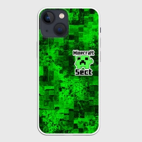 Чехол для iPhone 13 mini с принтом Minecraft в городе Новоалтайск,  |  | game | minecraft | mojang ab | sect | игра | инди | майнкрафт | майнкрафт секта | секта