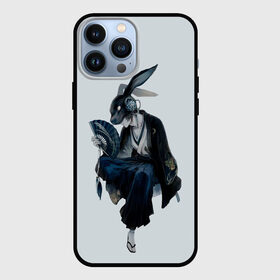 Чехол для iPhone 13 Pro Max с принтом ушки в городе Новоалтайск,  |  | Тематика изображения на принте: anime | аниме | веер | кролик | маска | парень | ушки