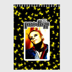 Скетчбук с принтом The Prodigy в городе Новоалтайск, 100% бумага
 | 48 листов, плотность листов — 100 г/м2, плотность картонной обложки — 250 г/м2. Листы скреплены сверху удобной пружинной спиралью | flint | keith | keith charles flint | prodigy | the prodigy | кит | кит чарльз флинт | продиджи | флинт