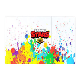 Магнитный плакат 3Х2 с принтом BRAWL STARS в городе Новоалтайск, Полимерный материал с магнитным слоем | 6 деталей размером 9*9 см | android | brawl stars | crow | games | leon | mobile game | stars | бравл старс | ворон | игры | леон | мобильные игры