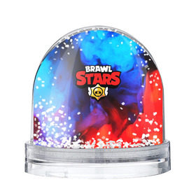 Снежный шар с принтом BRAWL STARS SMOKE в городе Новоалтайск, Пластик | Изображение внутри шара печатается на глянцевой фотобумаге с двух сторон | android | brawl stars | crow | games | leon | mobile game | stars | бравл старс | ворон | игры | леон | мобильные игры