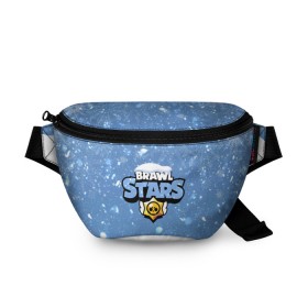 Поясная сумка 3D с принтом Christmas Brawl Stars в городе Новоалтайск, 100% полиэстер | плотная ткань, ремень с регулируемой длиной, внутри несколько карманов для мелочей, основное отделение и карман с обратной стороны сумки застегиваются на молнию | 2020 | brawl | brawl stars | christmas | leon | new year | stars | бравл старс | брол старс | леон | новогодний | новый год | рождество