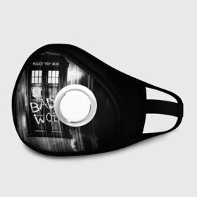 Маска из неопрена с принтом Doctor Who в городе Новоалтайск, неопрен 100% | Форма огибающая нос. Резинки для ушей с дополнительной резинкой на затылке. Клапан для выдоха для активного дыхания при занятиях спортом. Эластичный материал маски и окантовки для лучшего растяжения и прилегания маски.  | Тематика изображения на принте: bbc | dimension | dr who | jenna coleman | jodie whittaker | matt smith | relative | resolution | space | tardis | the doctor | time | галлифрей | джоди уиттакер | доктор кто | тардис