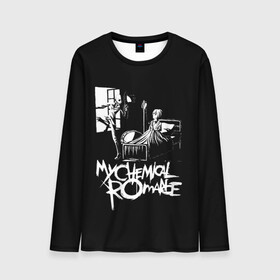 Мужской лонгслив 3D с принтом My Chemical Romance в городе Новоалтайск, 100% полиэстер | длинные рукава, круглый вырез горловины, полуприлегающий силуэт | gerard way | mcr | my chemical romance | альтернативный | группа | джерард уэй | май кемикал романс | мкр | мой химический роман | мхр | мцр | панк | поп | поппанк | рок | рэй торо
