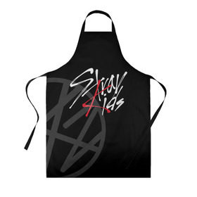 Фартук 3D с принтом Stray Kids в городе Новоалтайск, 100% полиэстер | общий размер — 65 х 85 см, ширина нагрудника — 26 см, горловина — 53 см, длина завязок — 54 см, общий обхват в поясе — 173 см. Принт на завязках и на горловине наносится с двух сторон, на основной части фартука — только с внешней стороны | 3racha | i.n | jyp nation | k pop | kpop | skz | stray kids | к поп | кпоп | ли ноу | скз | страй кидс | стрэй кидс | сынмина | уджин | феликса | хана | хёнджина | чана | чанбина