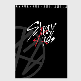 Скетчбук с принтом Stray Kids в городе Новоалтайск, 100% бумага
 | 48 листов, плотность листов — 100 г/м2, плотность картонной обложки — 250 г/м2. Листы скреплены сверху удобной пружинной спиралью | 3racha | i.n | jyp nation | k pop | kpop | skz | stray kids | к поп | кпоп | ли ноу | скз | страй кидс | стрэй кидс | сынмина | уджин | феликса | хана | хёнджина | чана | чанбина