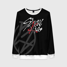 Женский свитшот 3D с принтом Stray Kids в городе Новоалтайск, 100% полиэстер с мягким внутренним слоем | круглый вырез горловины, мягкая резинка на манжетах и поясе, свободная посадка по фигуре | 3racha | i.n | jyp nation | k pop | kpop | skz | stray kids | к поп | кпоп | ли ноу | скз | страй кидс | стрэй кидс | сынмина | уджин | феликса | хана | хёнджина | чана | чанбина