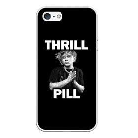 Чехол для iPhone 5/5S матовый с принтом Thrill pill в городе Новоалтайск, Силикон | Область печати: задняя сторона чехла, без боковых панелей | pill | thrill | thrill pill | пилл | тимур самедов | трилл | трилл пилл