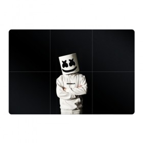 Магнитный плакат 3Х2 с принтом Marshmello в городе Новоалтайск, Полимерный материал с магнитным слоем | 6 деталей размером 9*9 см | christopher | comstock | dj | dotcom | friends | marshmallow | marshmello | usa | диджей | друзья | комсток | крис | маршмэллоу | продюсер | сша