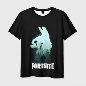Мужская футболка 3D с принтом Fortnite в городе Новоалтайск, 100% полиэфир | прямой крой, круглый вырез горловины, длина до линии бедер | battle | drift | epic | fortnite | game | gamer | games | lama | royale | save | soldier | world | битва | дрифт | игра | киберспорт | королевская | лама | солдат | фортнайт