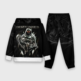 Детский костюм 3D (с толстовкой) с принтом Disturbed в городе Новоалтайск,  |  | asylum | disturbed | heavy metal | immortalized | the guy | the lost children | группы | метал | рок