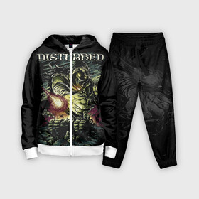 Детский костюм 3D с принтом Disturbed в городе Новоалтайск,  |  | asylum | disturbed | heavy metal | immortalized | the guy | the lost children | группы | метал | рок