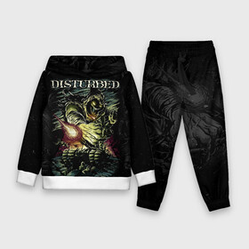 Детский костюм 3D (с толстовкой) с принтом Disturbed в городе Новоалтайск,  |  | asylum | disturbed | heavy metal | immortalized | the guy | the lost children | группы | метал | рок