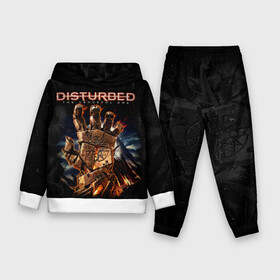 Детский костюм 3D (с толстовкой) с принтом Disturbed в городе Новоалтайск,  |  | asylum | disturbed | heavy metal | immortalized | the guy | the lost children | группы | метал | рок